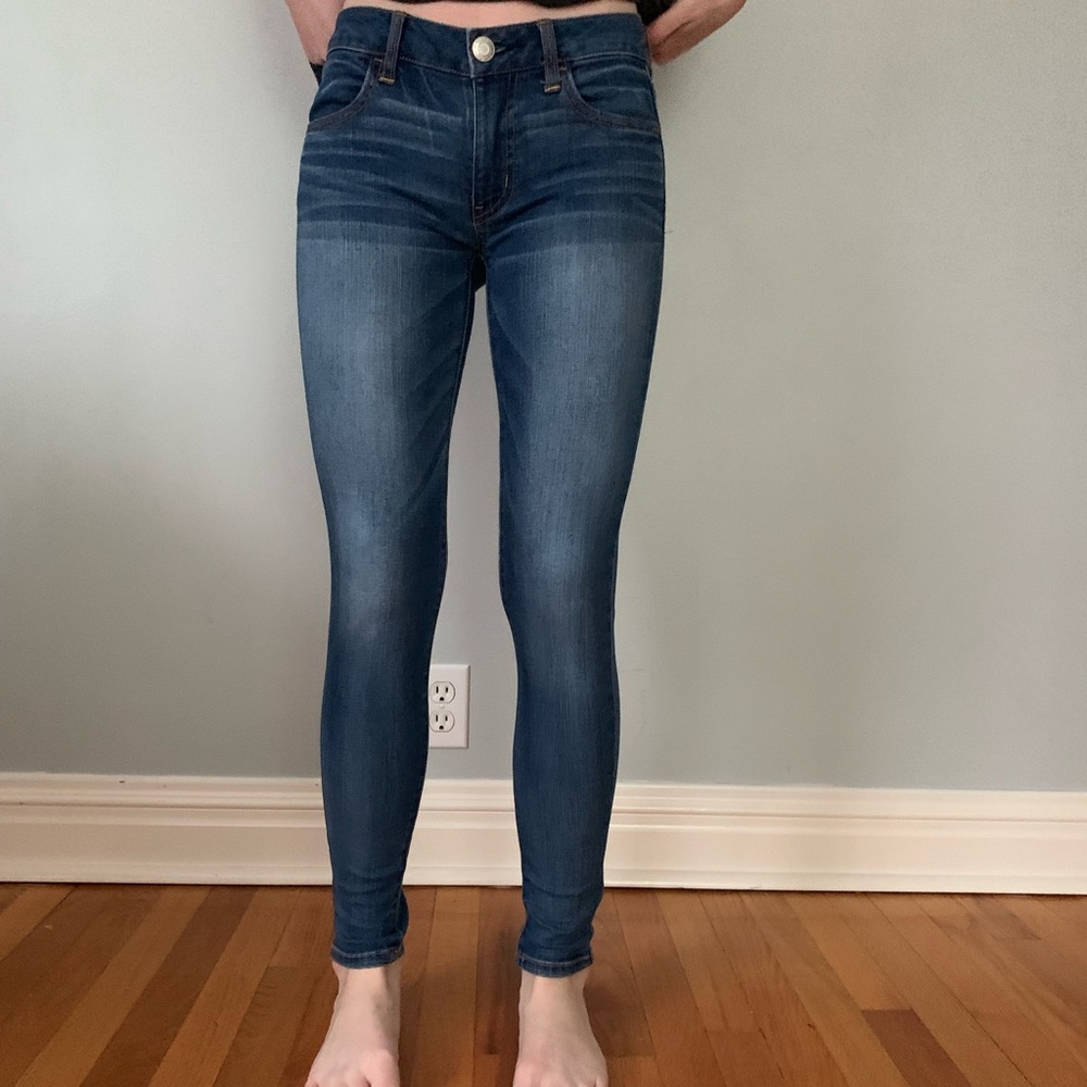 Super skinny American eagle jeans